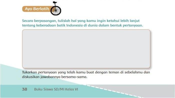 Kunci jawaban tema 4 kelas 6 halaman 131