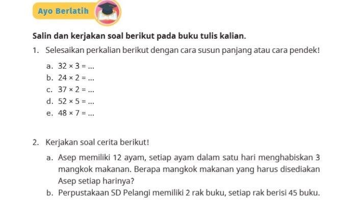 Kunci jawaban matematika kelas 4 halaman 43