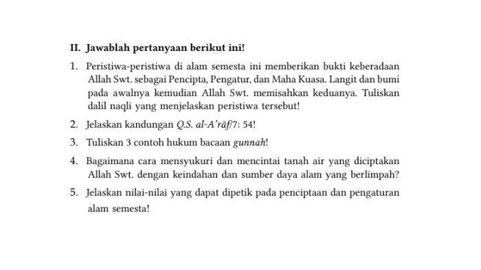 Kunci jawaban pendidikan agama islam kelas 7 halaman 148
