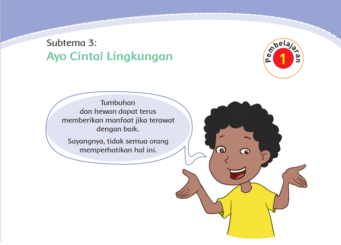 Kunci jawaban tema 4 kelas 3 halaman 40