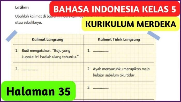 Kunci jawaban bahasa indonesia kelas 5 halaman 35