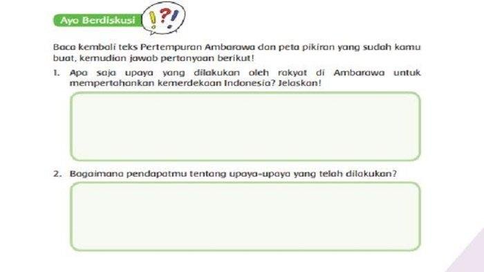 Kunci jawaban tema 2 kelas 6 hal 21