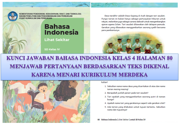 Kunci jawaban bahasa indonesia kelas 4 halaman 148 kurikulum merdeka