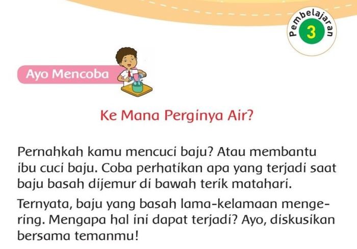 Kunci jawaban tema 3 kelas 3 halaman 172