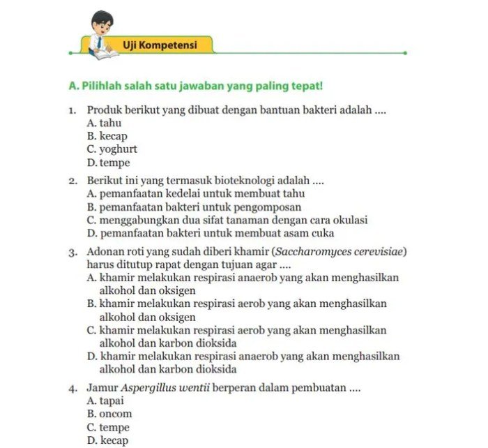 Soal uas ipa kelas 9 semester 2 dan kunci jawaban