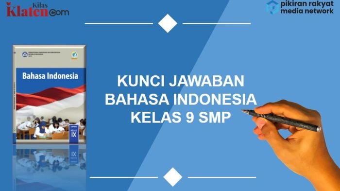 Kunci jawaban buku bahasa indonesia kelas 9 halaman 126