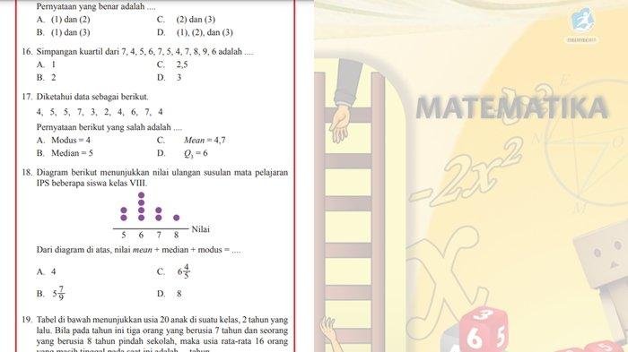 Kunci jawaban matematika kelas 8 halaman 31 semester 2