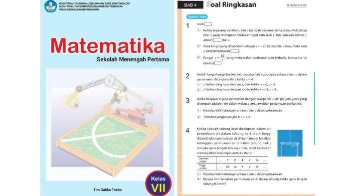 Kunci jawaban buku matematika kelas 7 kurikulum merdeka