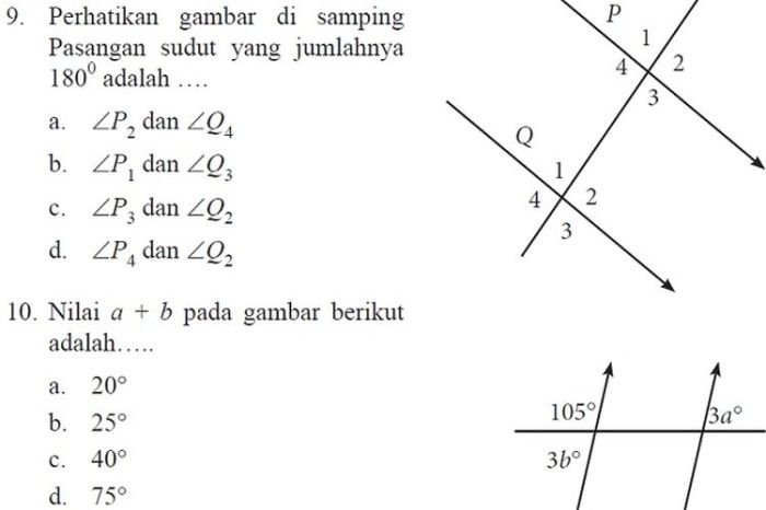 Kunci jawaban matematika kelas 7 semester 2