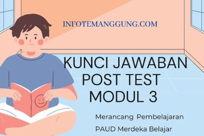 Kunci jawaban post test penggunaan hasil asesmen paud