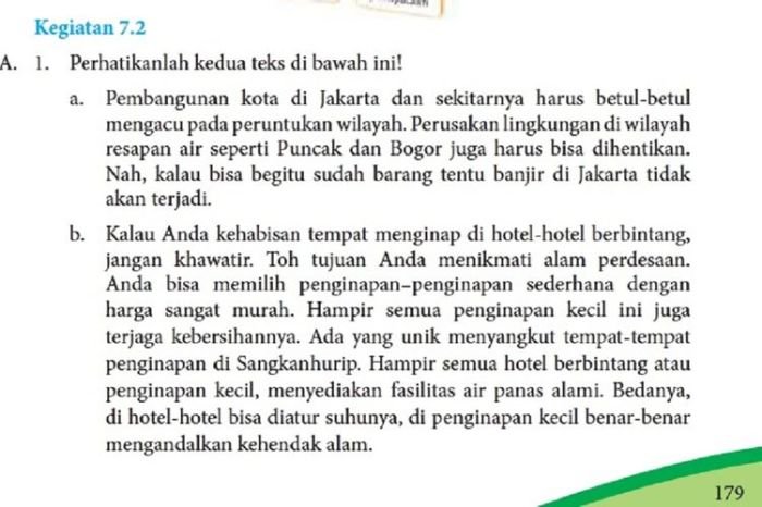 Kunci jawaban bahasa indonesia kelas 8 halaman 172