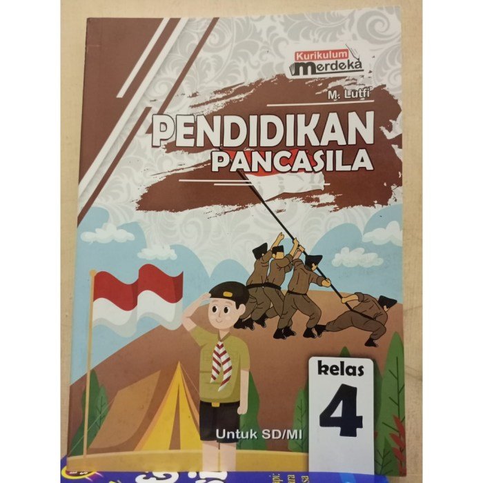 Kunci jawaban pendidikan pancasila kelas 4 kurikulum merdeka halaman 65