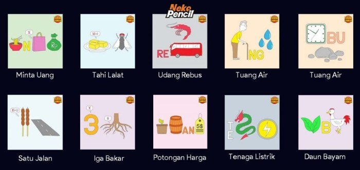 Kunci jawaban tebak gambar level 15 nomor 1 sampai 20