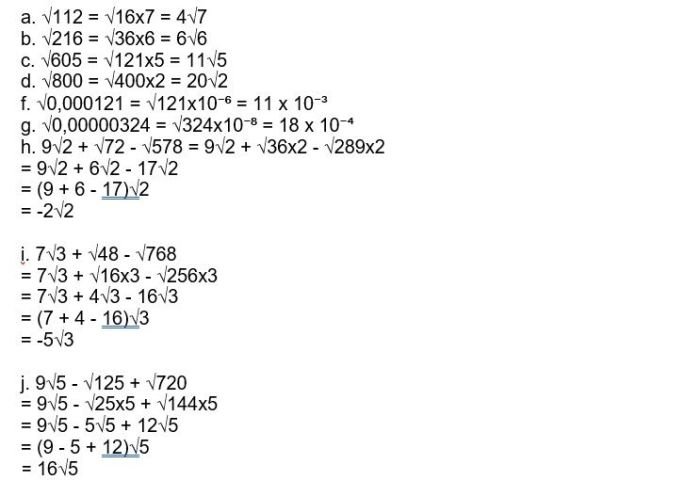 Kunci jawaban matematika kelas 9 halaman 48