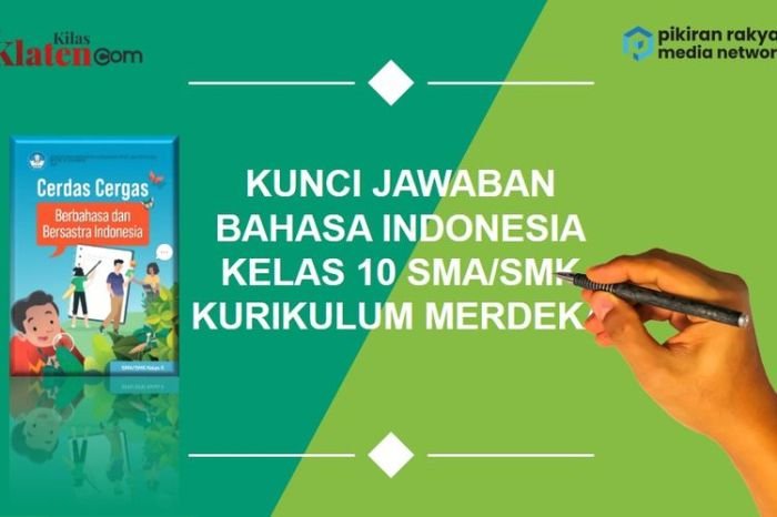 Kunci jawaban bahasa indonesia kelas 10 halaman 59 kurikulum merdeka