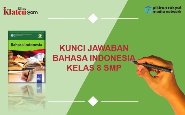 Kunci jawaban bahasa indonesia kelas 8 halaman 70