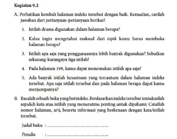 Kunci jawaban bahasa indonesia kelas 8 halaman 172