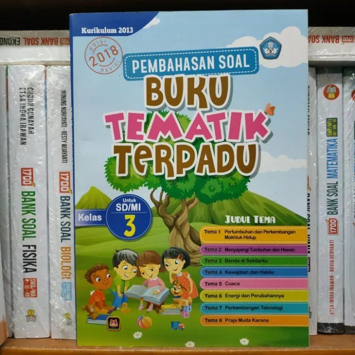 Kunci jawaban buku tematik terpadu kurikulum 2013 kelas 3