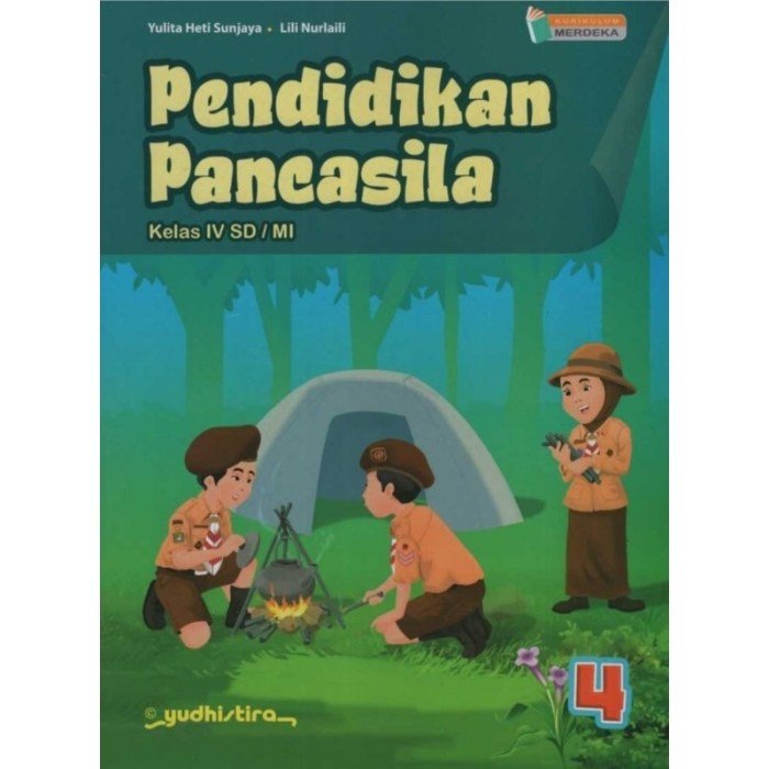 Kunci jawaban pendidikan pancasila kelas 4 kurikulum merdeka halaman 65