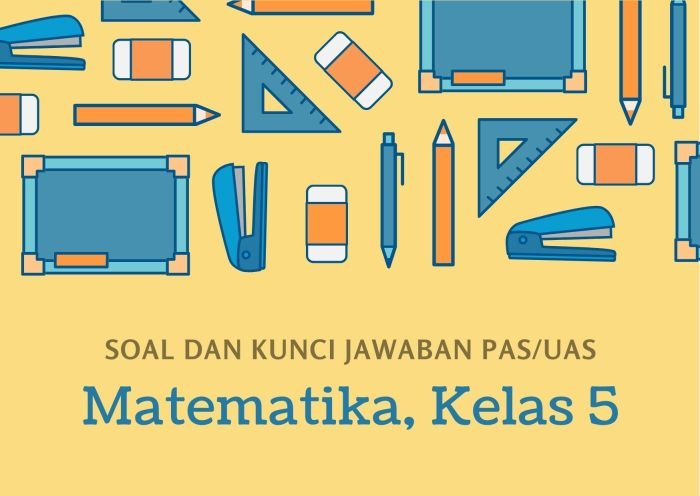 Kunci jawaban pjok kelas 5 semester 1