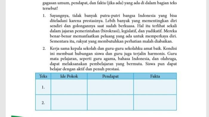 Kunci jawaban bahasa indonesia kelas 8 halaman 126