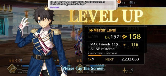 Kunci jawaban wow level 158