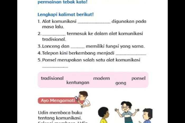 Kunci jawaban tema 7 kelas 3 halaman 202 210