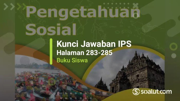 Kunci jawaban ips kelas 9 halaman 283 sampai 285