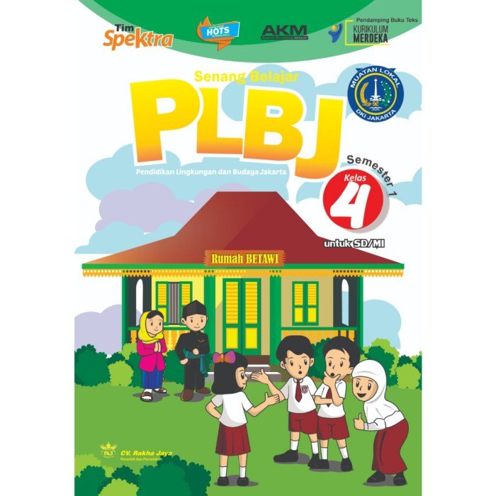 Kunci jawaban plbj kelas 4