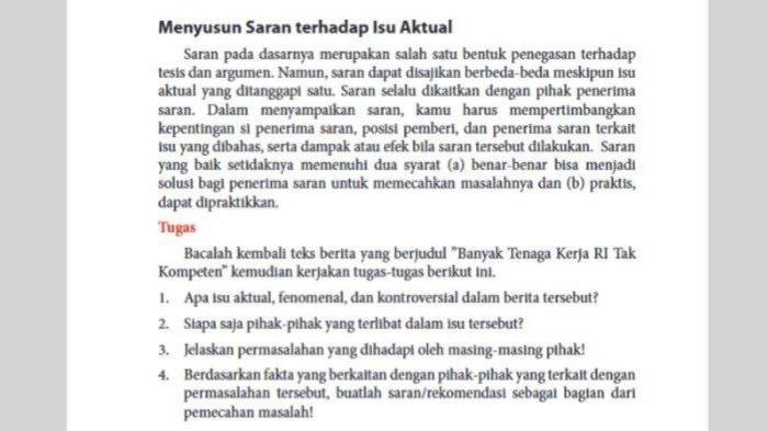 Kunci jawaban bahasa indonesia kelas 12 halaman 105