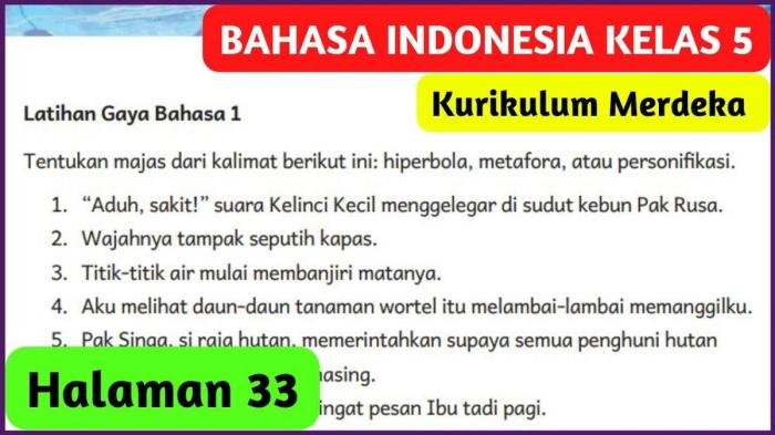 Kunci jawaban bahasa indonesia kelas 5 halaman 5