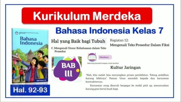 Kunci jawaban bahasa indonesia kelas 7 halaman 89