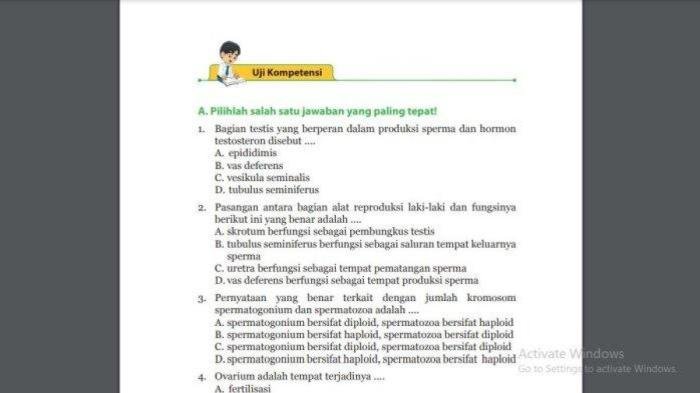 Kunci jawaban ipa kelas 9 halaman 47 semester 1