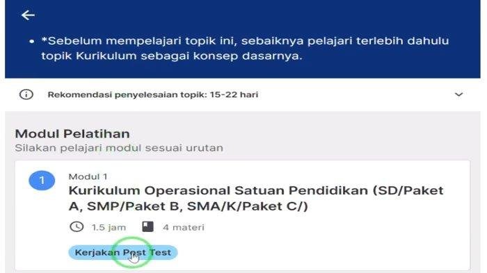 Kunci jawaban perencanaan pembelajaran sd paket a modul 1