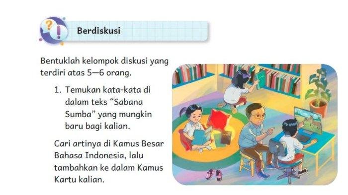 Kunci jawaban bahasa indonesia kelas 4 kurikulum merdeka