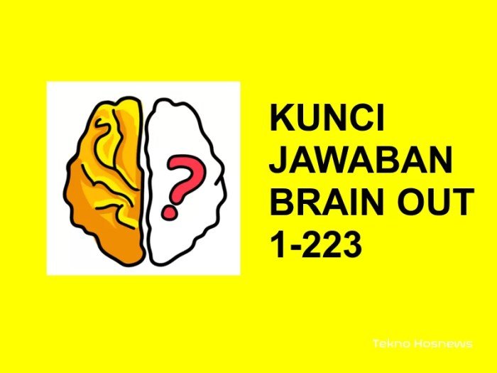 Kunci jawaban brain out level 130