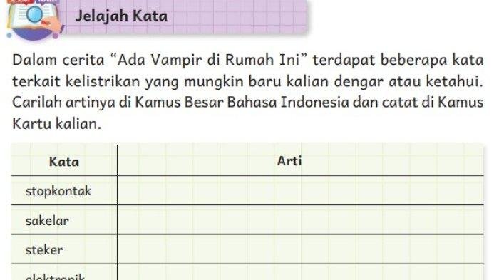 Kunci jawaban bahasa indonesia kelas 4 kurikulum merdeka