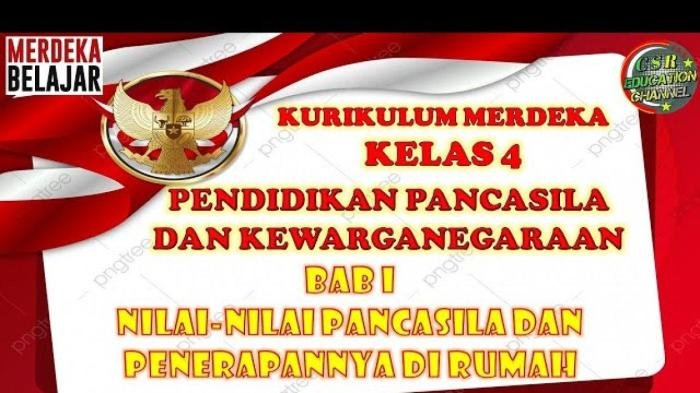Kunci jawaban pendidikan pancasila kelas 4 kurikulum merdeka halaman 11