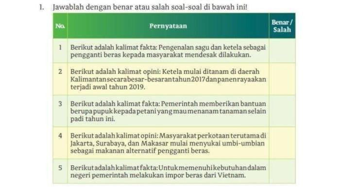 Kunci jawaban bahasa indonesia halaman 116 kelas 11