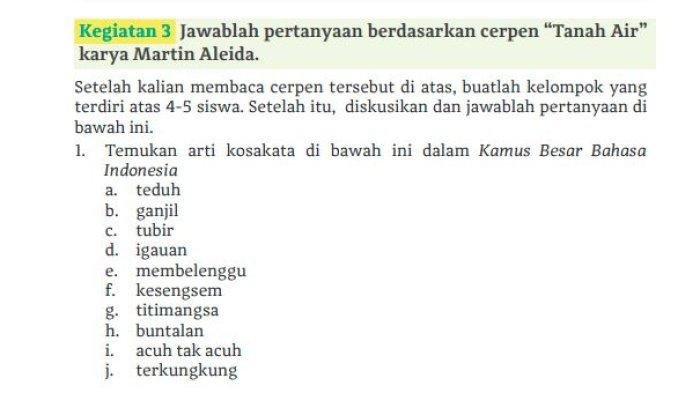 Kunci jawaban bahasa indonesia kelas 11 halaman 85