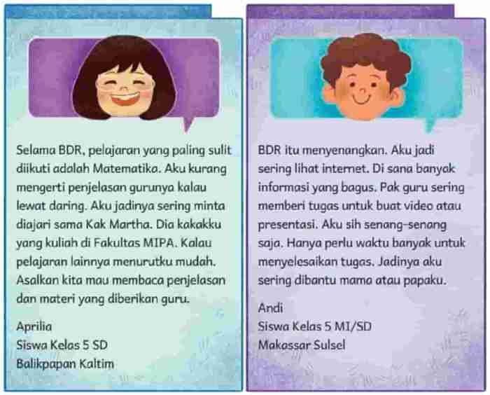 Soal bahasa indonesia kelas 5 dan kunci jawaban