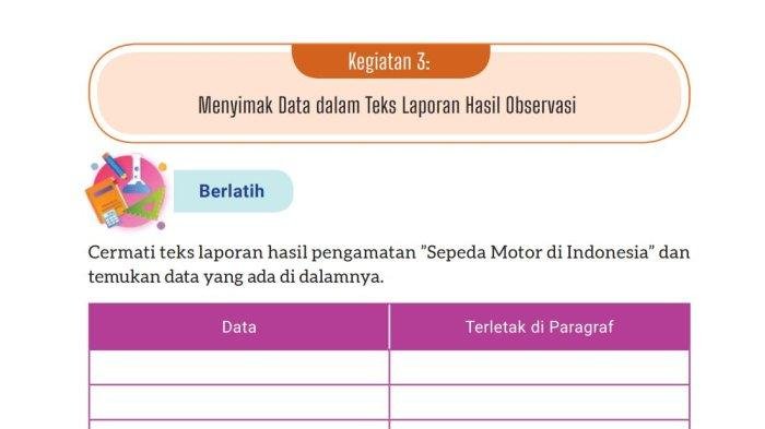 Kunci jawaban bahasa indonesia kelas 8 halaman 74 kurikulum merdeka
