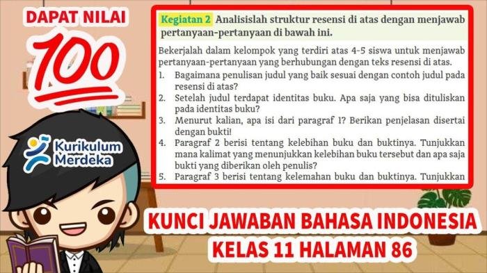 Kunci jawaban bahasa indonesia kelas 11 halaman 43