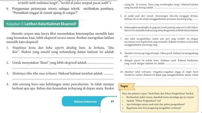 Kunci jawaban bahasa indonesia kelas 9 halaman 10