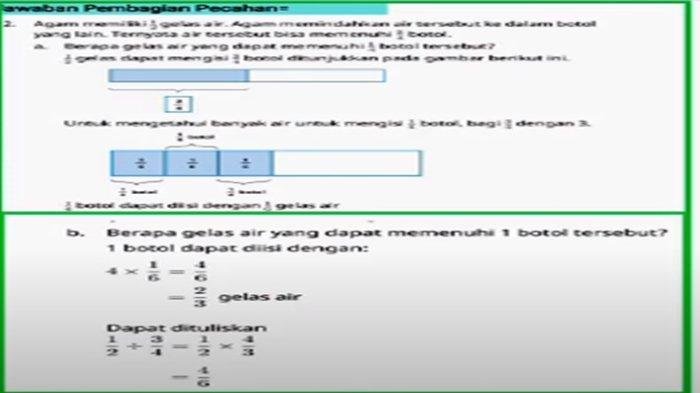Kunci jawaban matematika kelas 6 kurikulum merdeka