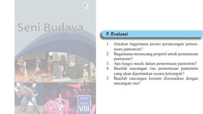 Kunci jawaban seni budaya kelas 8 halaman 71