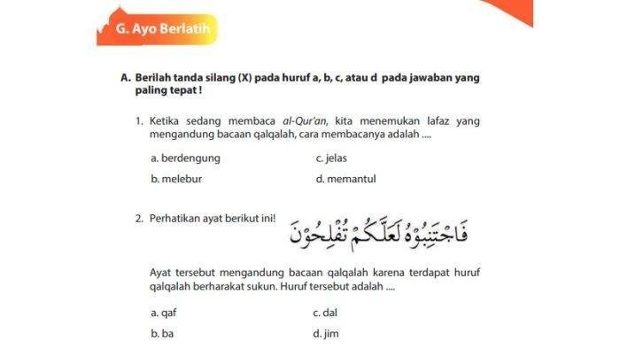 Kunci jawaban agama kelas 9 halaman 173