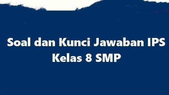 Kunci jawaban ips kelas 8 hal 189