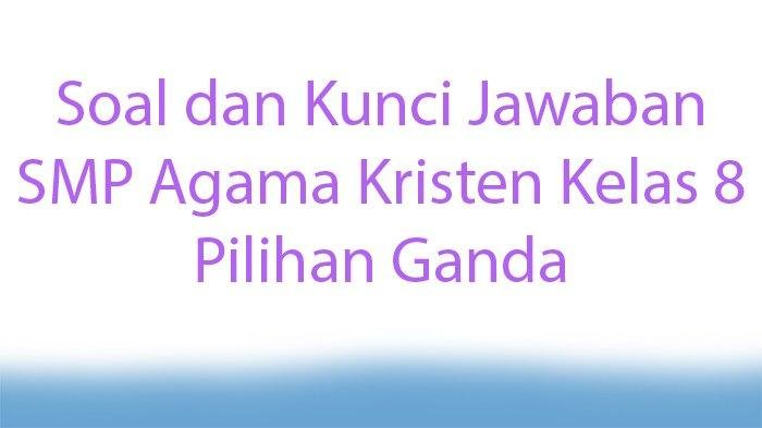 Kunci jawaban pai kelas 8