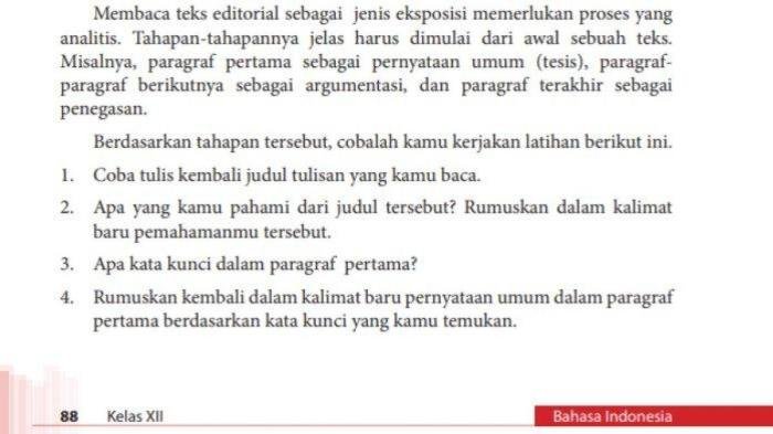 Kunci jawaban bahasa indonesia kelas 12 halaman 116